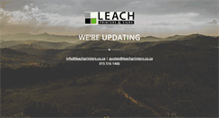 Desktop Screenshot of leachprinters.co.za